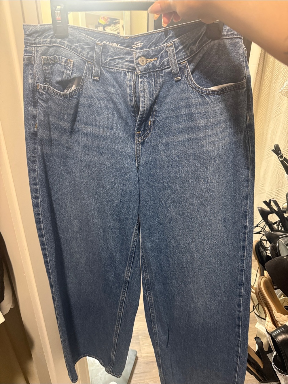 Old Navy Medium Wow Baggy Jeans